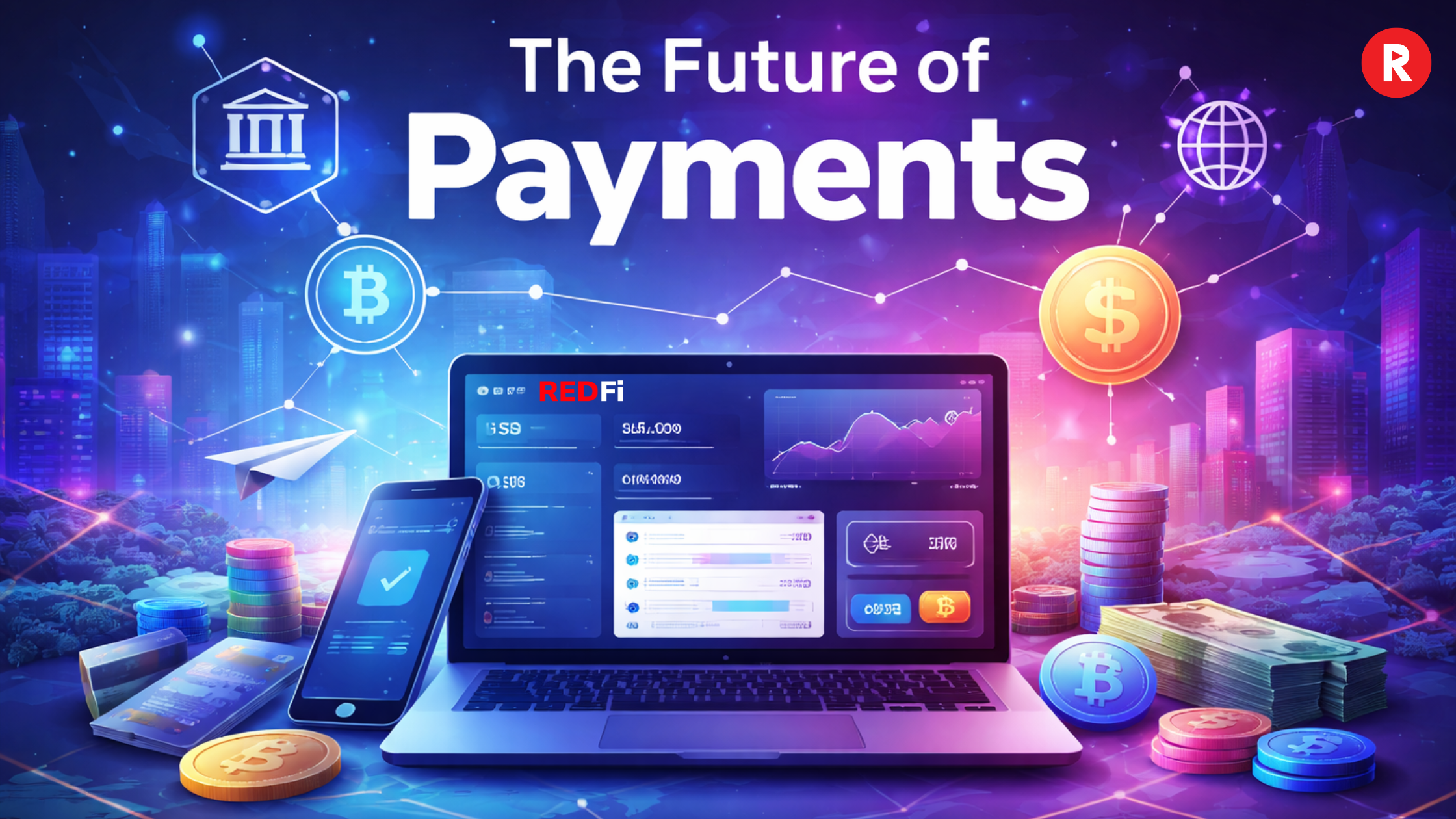 Modern payments platform connecting crypto and fiat for borderless digital transactions